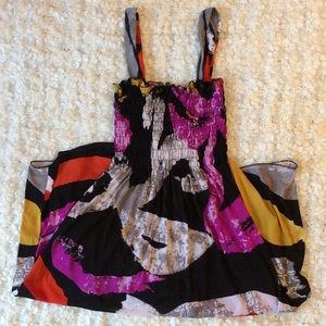 stretchy summer mini dress